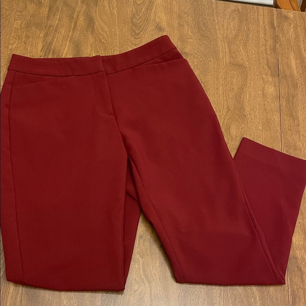 Halogen Burgundy Dress Pants